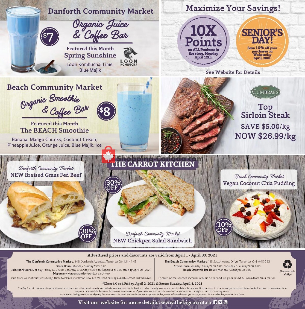 The Big Carrot flyer from Thursday April 1, 2021 to Friday April 30, 2021 - page 8
