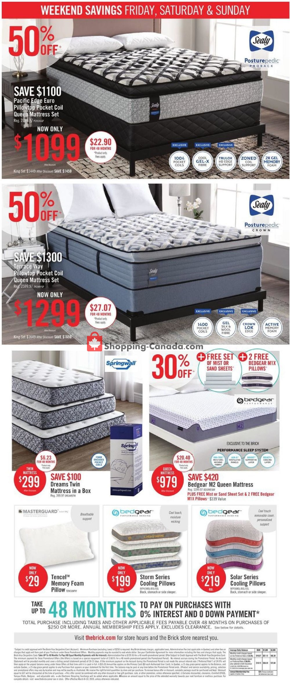 The Brick flyer from Friday March 8, 2019 to Sunday March 10, 2019 - page 9