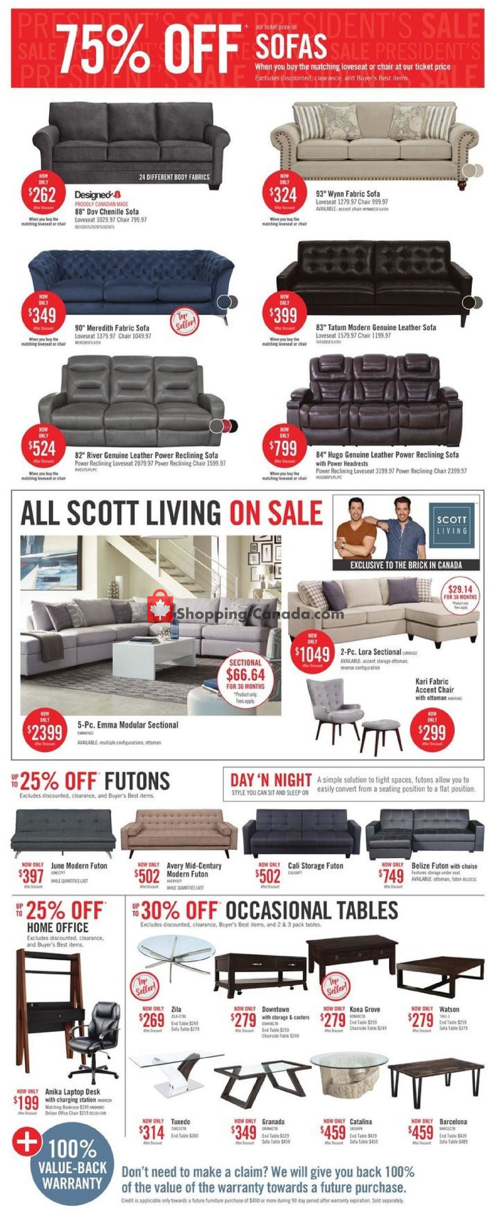 The Brick flyer from Saturday October 27, 2018 to Sunday October 28, 2018 - page 3