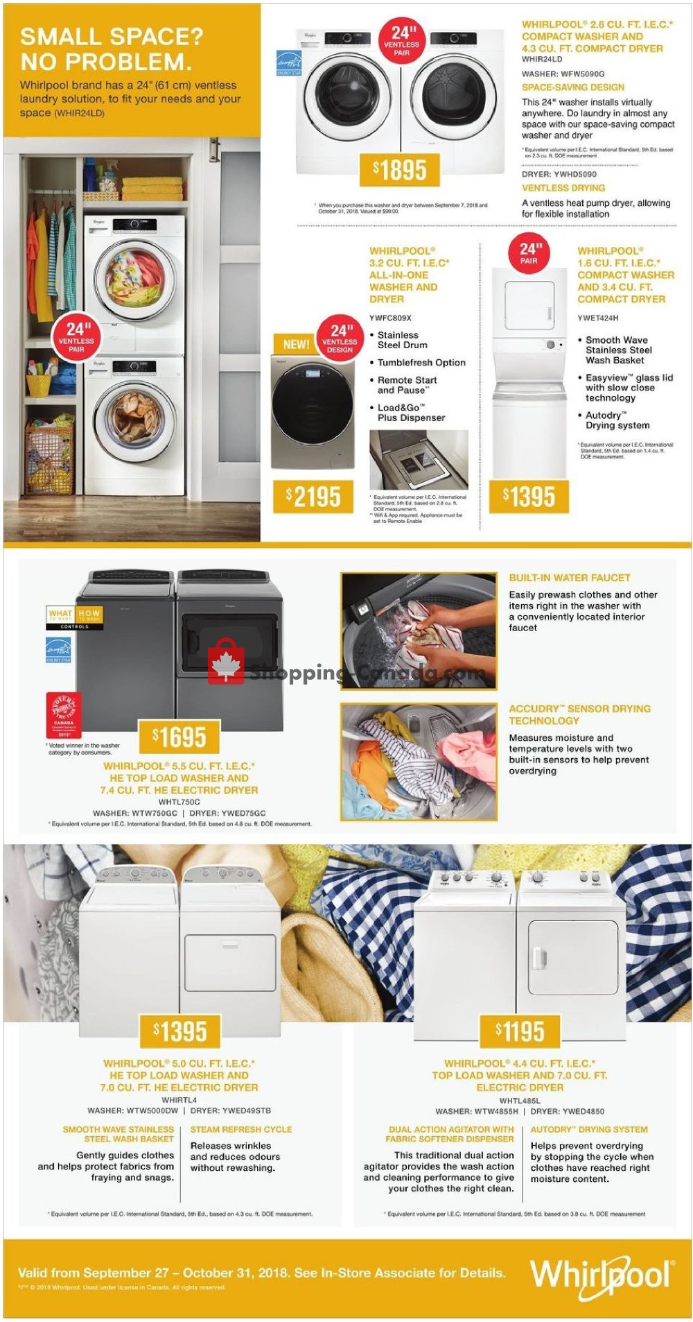 The Brick flyer from Saturday October 27, 2018 to Sunday October 28, 2018 - page 9