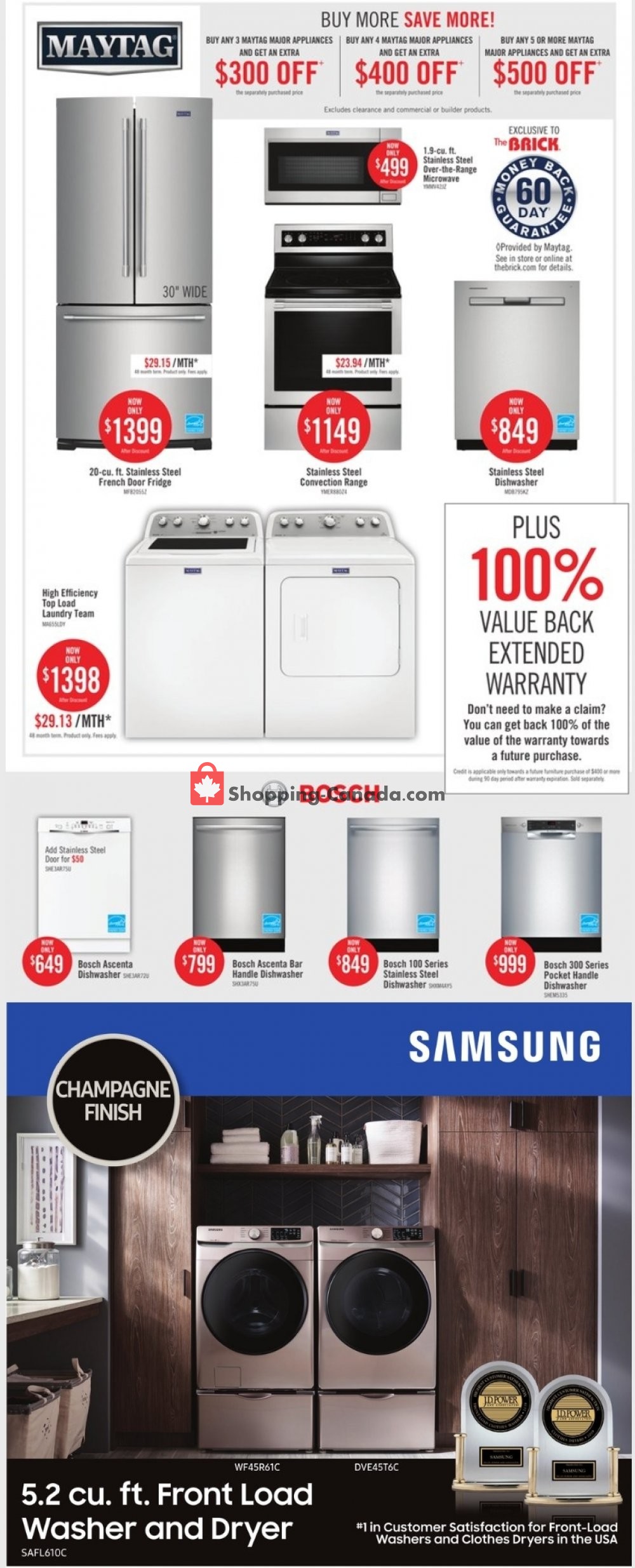The Brick flyer from Friday April 24, 2020 to Thursday April 30, 2020 - page 3