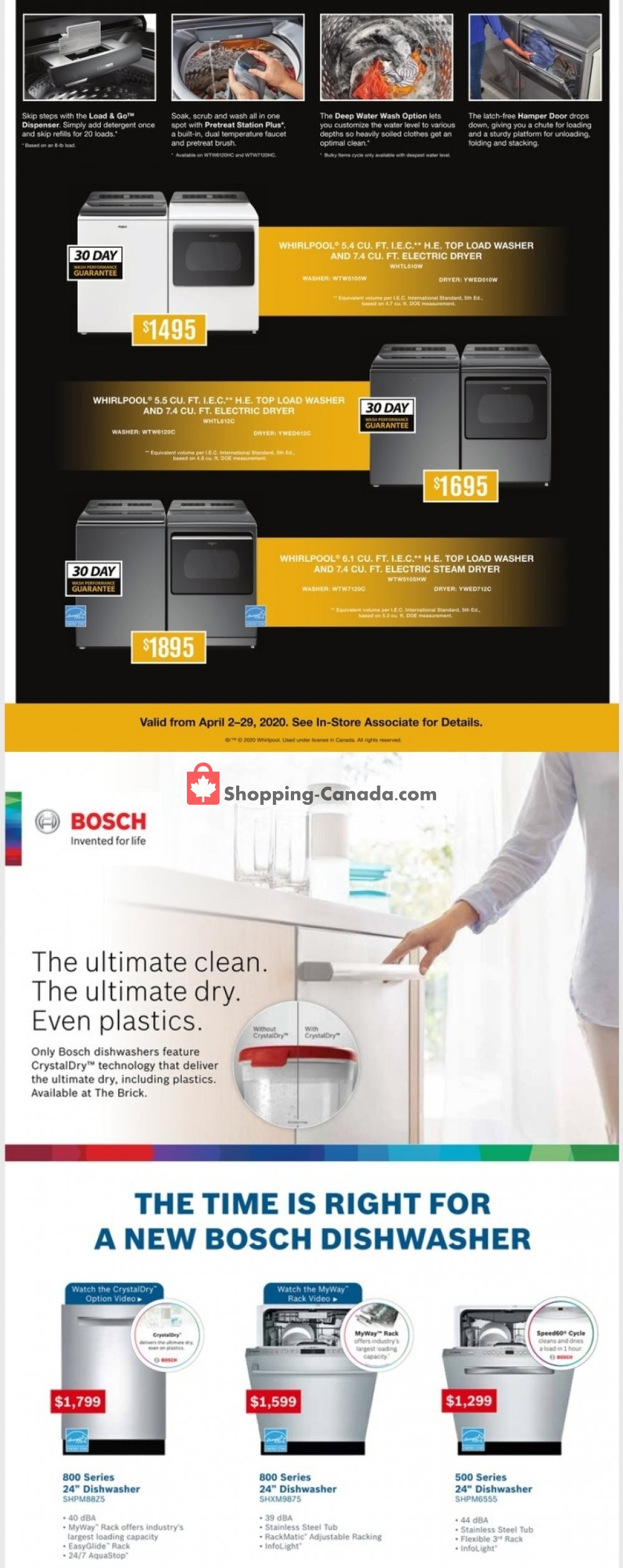 The Brick flyer from Friday April 24, 2020 to Thursday April 30, 2020 - page 6