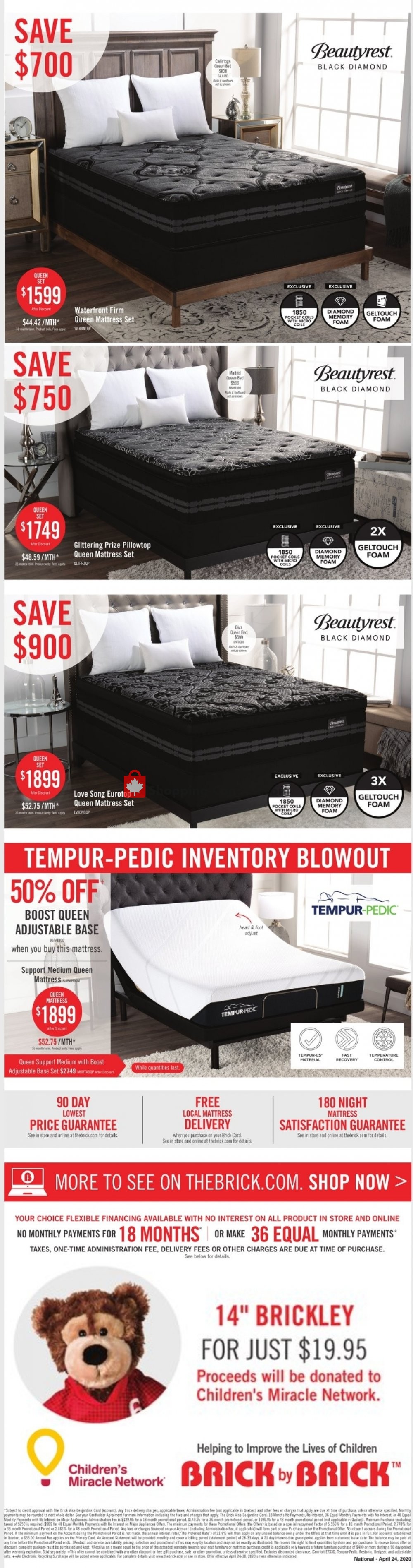 The Brick flyer from Friday April 24, 2020 to Thursday April 30, 2020 - page 17