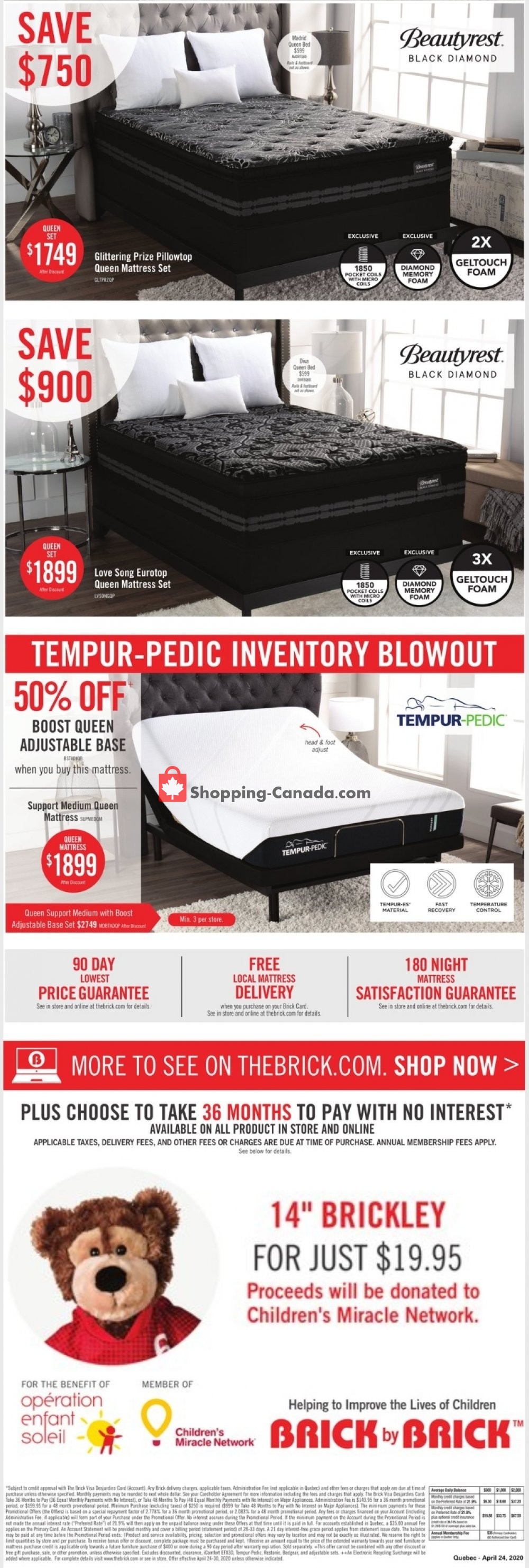 The Brick flyer from Friday April 24, 2020 to Thursday April 30, 2020 - page 17