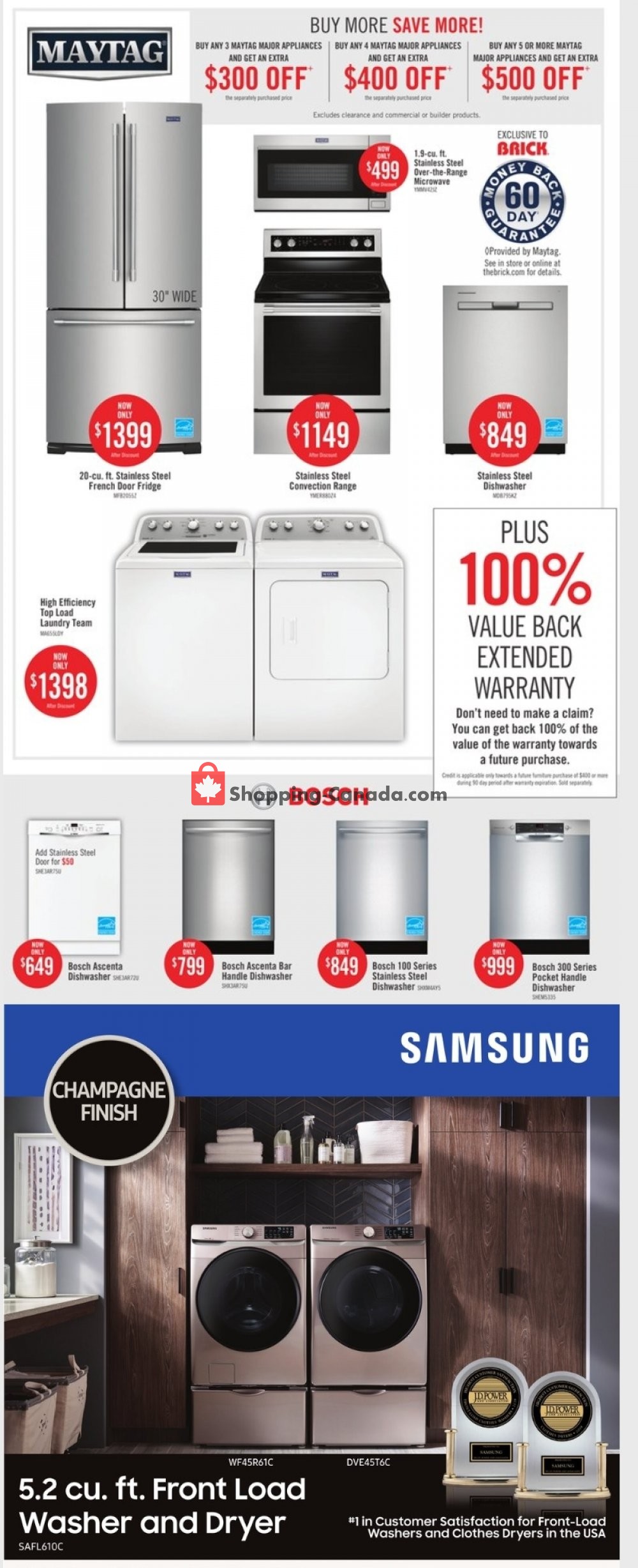 The Brick flyer from Friday April 24, 2020 to Thursday April 30, 2020 - page 3