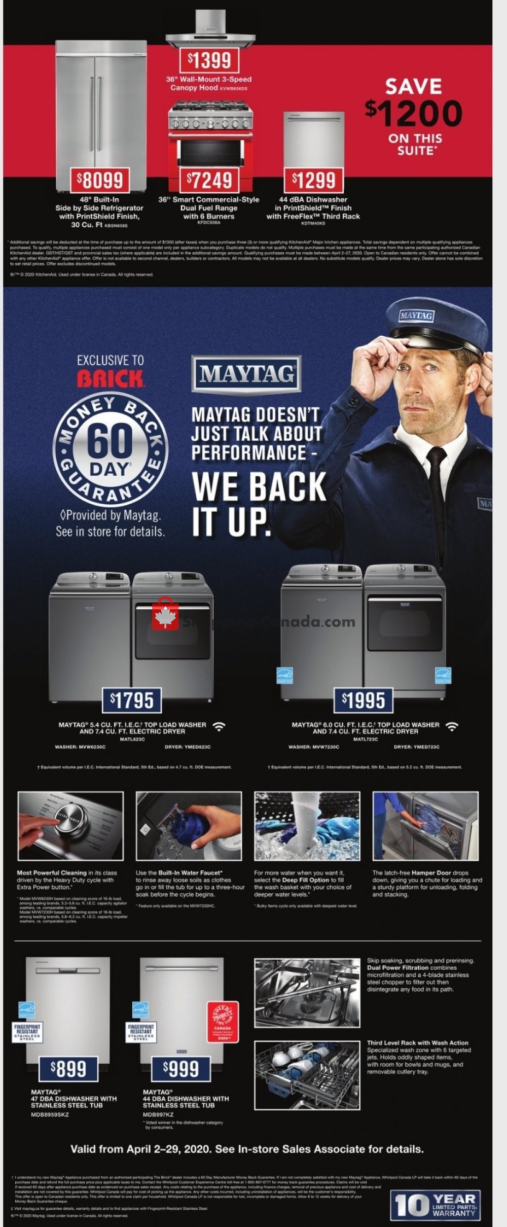 The Brick flyer from Friday April 24, 2020 to Thursday April 30, 2020 - page 5