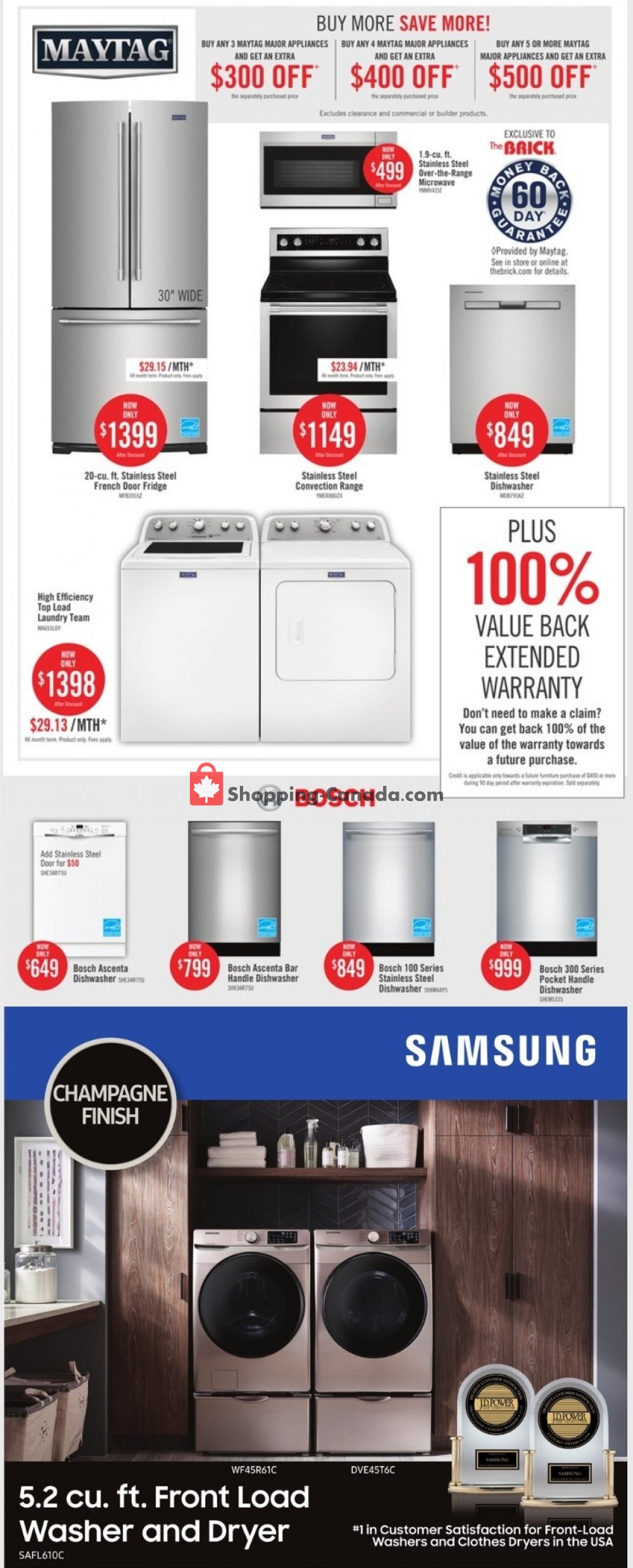 The Brick flyer from Friday April 24, 2020 to Thursday April 30, 2020 - page 3