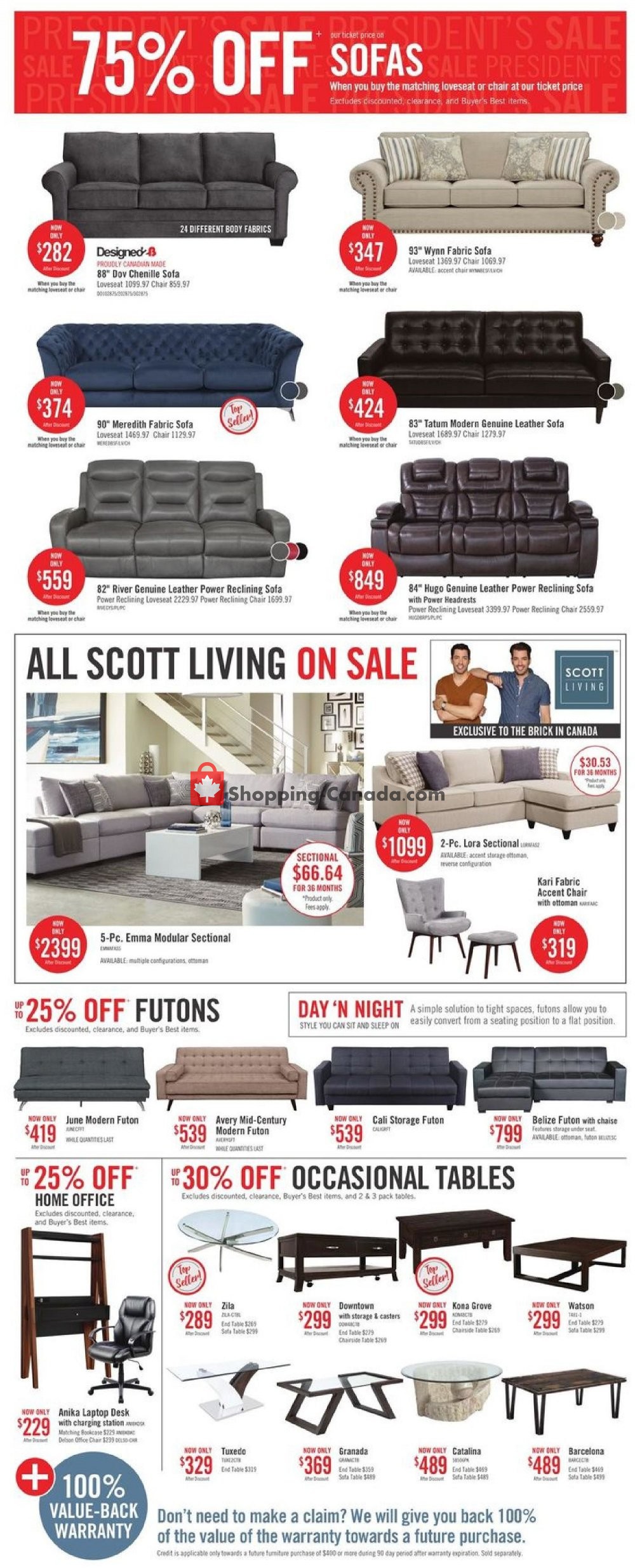 The Brick flyer from Saturday October 27, 2018 to Sunday October 28, 2018 - page 3