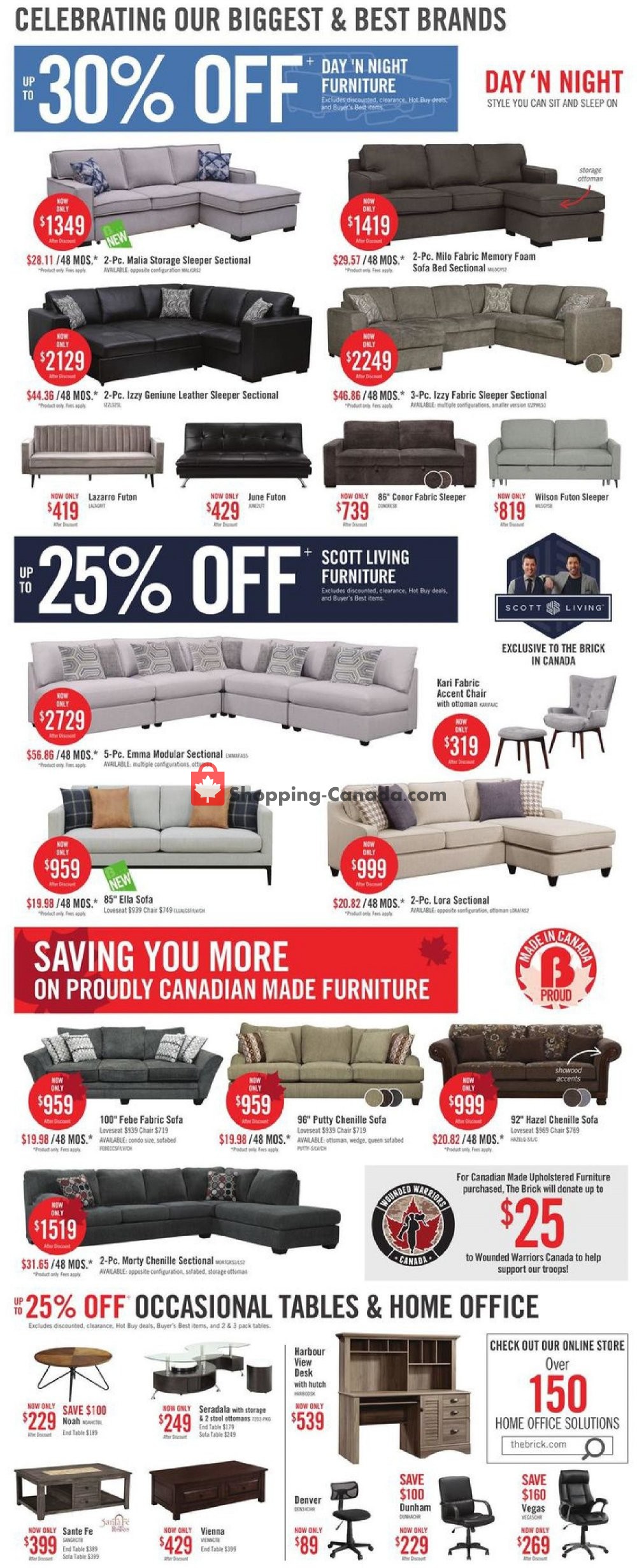 The Brick flyer from Tuesday July 30, 2019 to Thursday August 15, 2019 - page 4