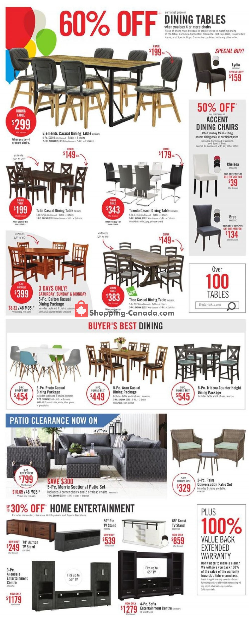 The Brick flyer from Tuesday July 30, 2019 to Thursday August 15, 2019 - page 8