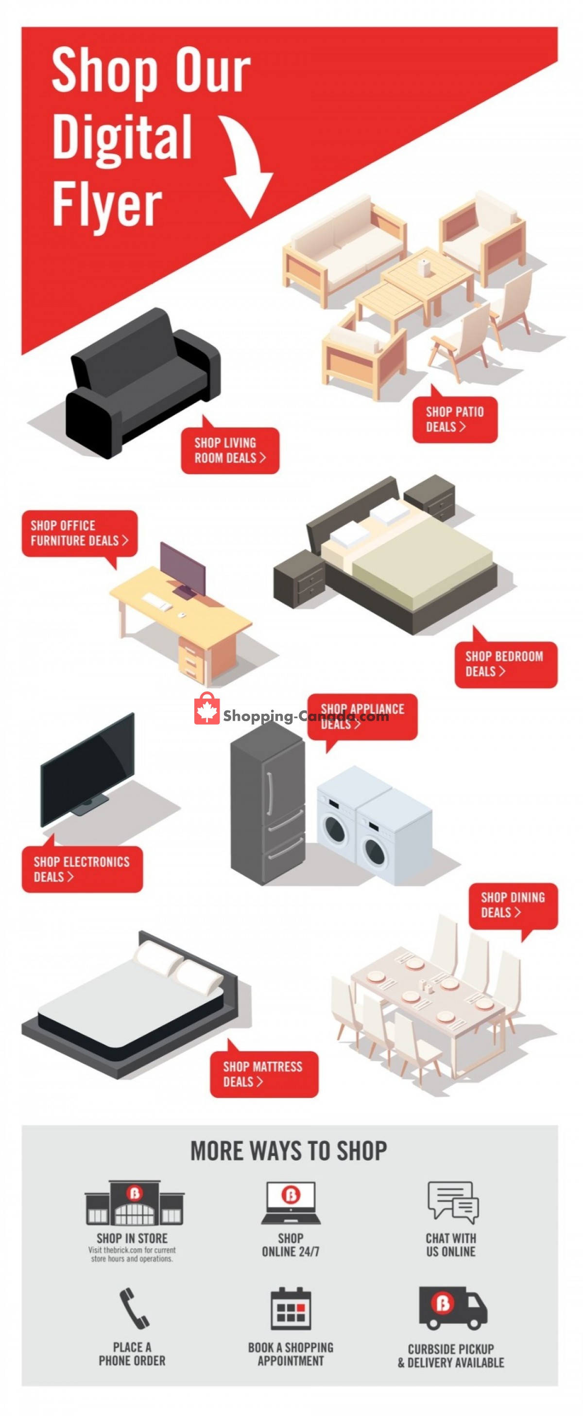 The Brick Canada, flyer (Black Friday Atlantic) June 14 June 23