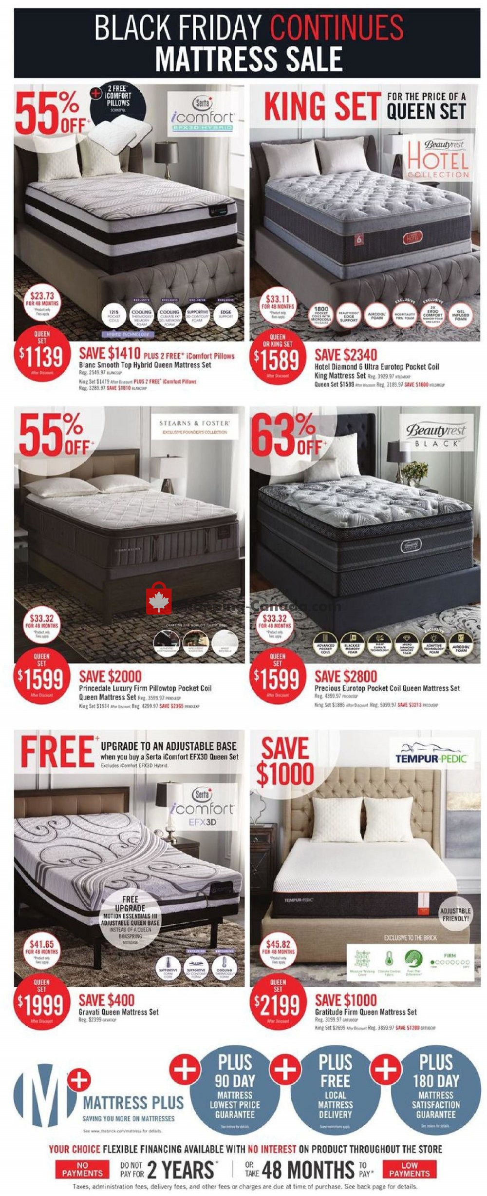 The Brick flyer from Friday November 30, 2018 to Thursday December 6, 2018 - page 17