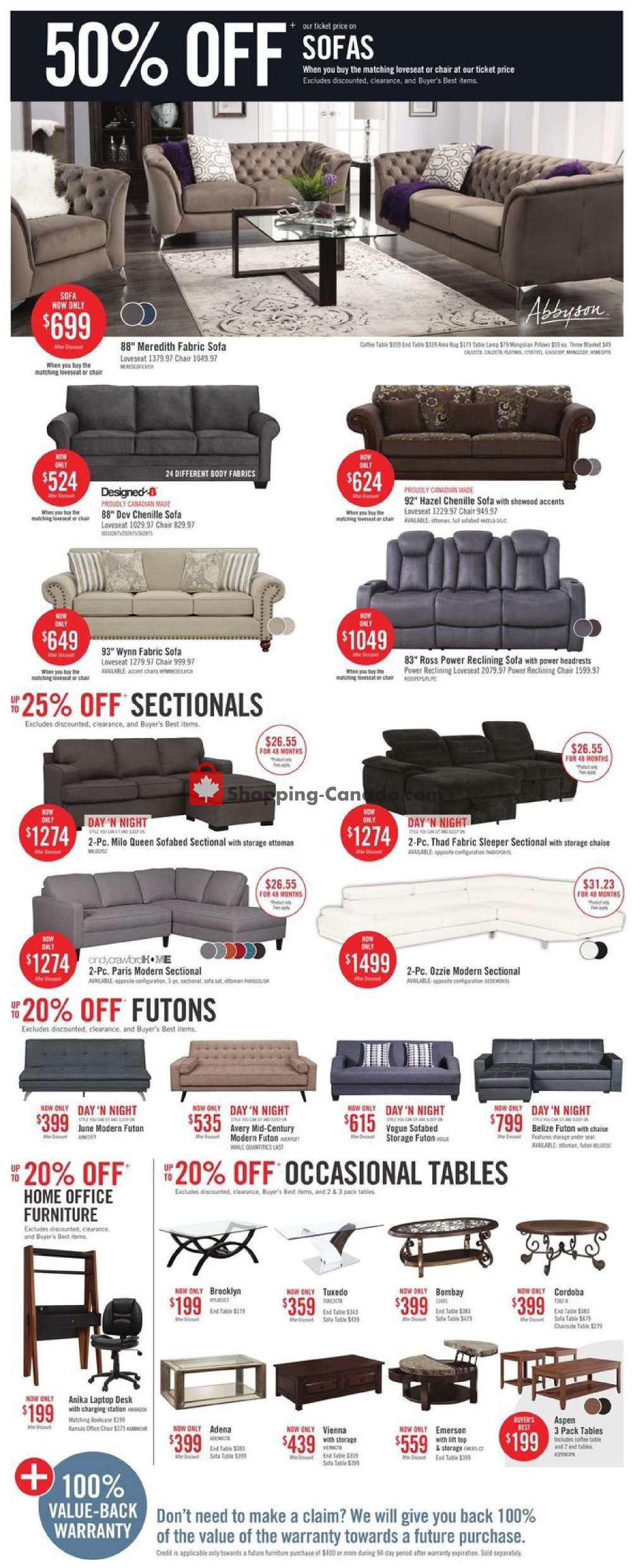 The Brick flyer from Friday November 30, 2018 to Thursday December 6, 2018 - page 2