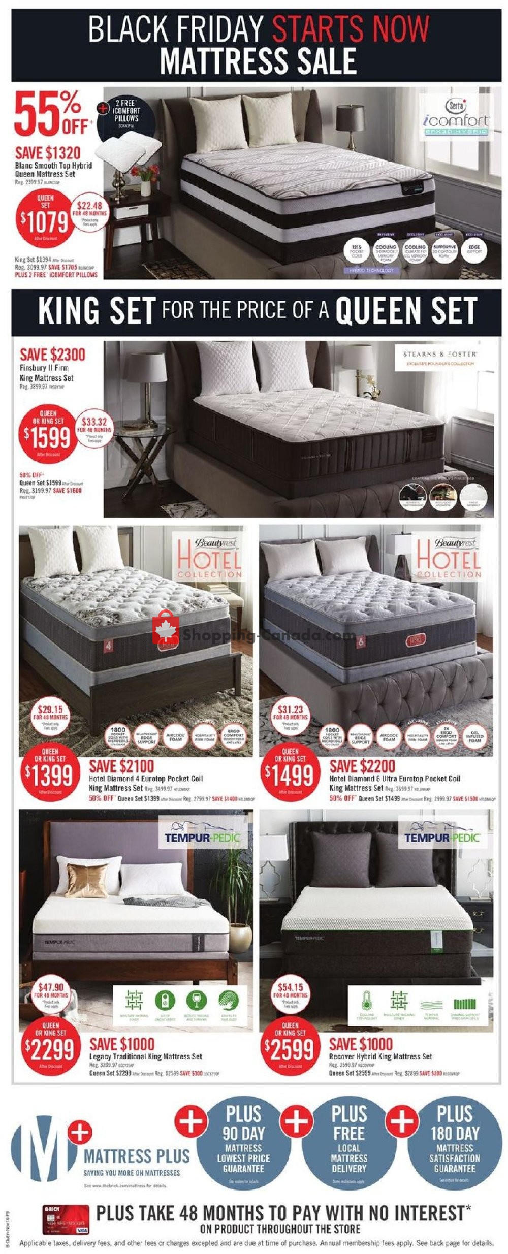 The Brick flyer from Friday November 16, 2018 to Thursday November 22, 2018 - page 17