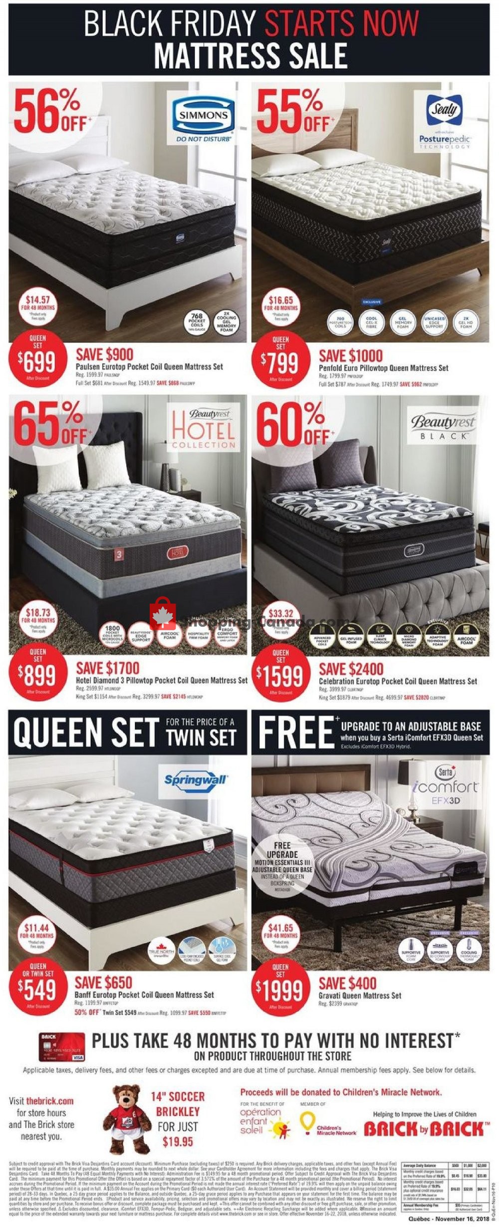 The Brick flyer from Friday November 16, 2018 to Thursday November 22, 2018 - page 18