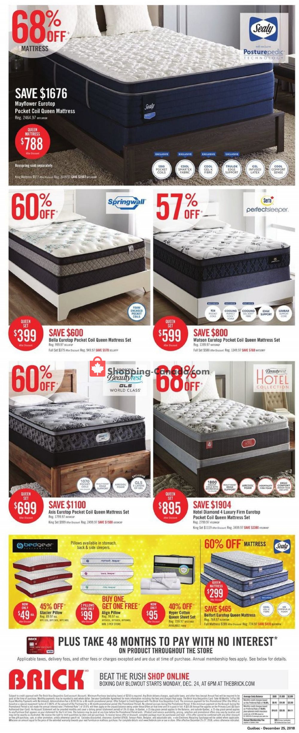 The Brick flyer from Wednesday December 26, 2018 to Thursday December 27, 2018 - page 13