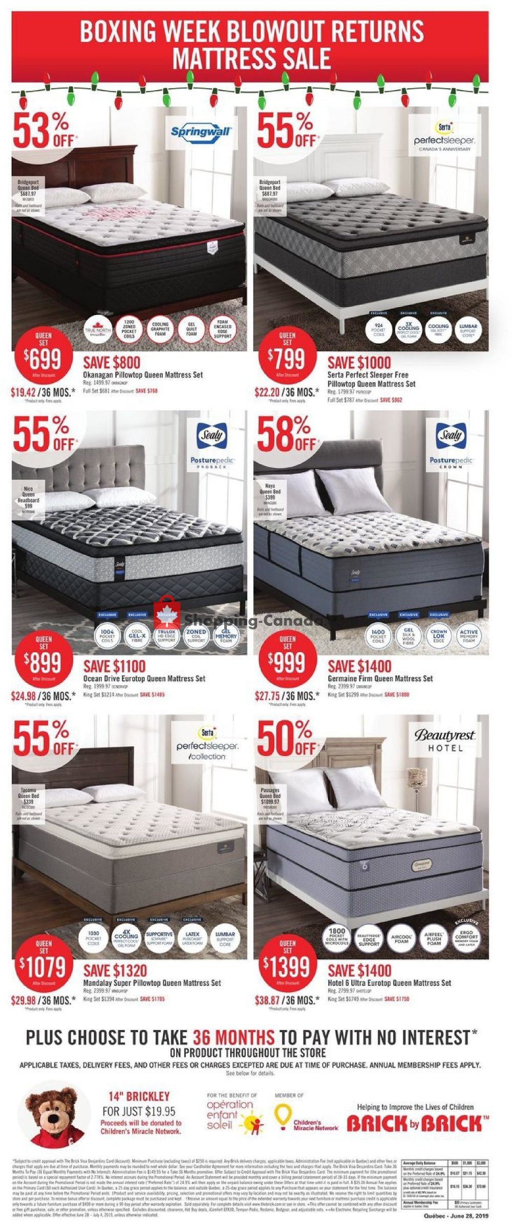 The Brick flyer from Friday June 28, 2019 to Thursday July 4, 2019 - page 13