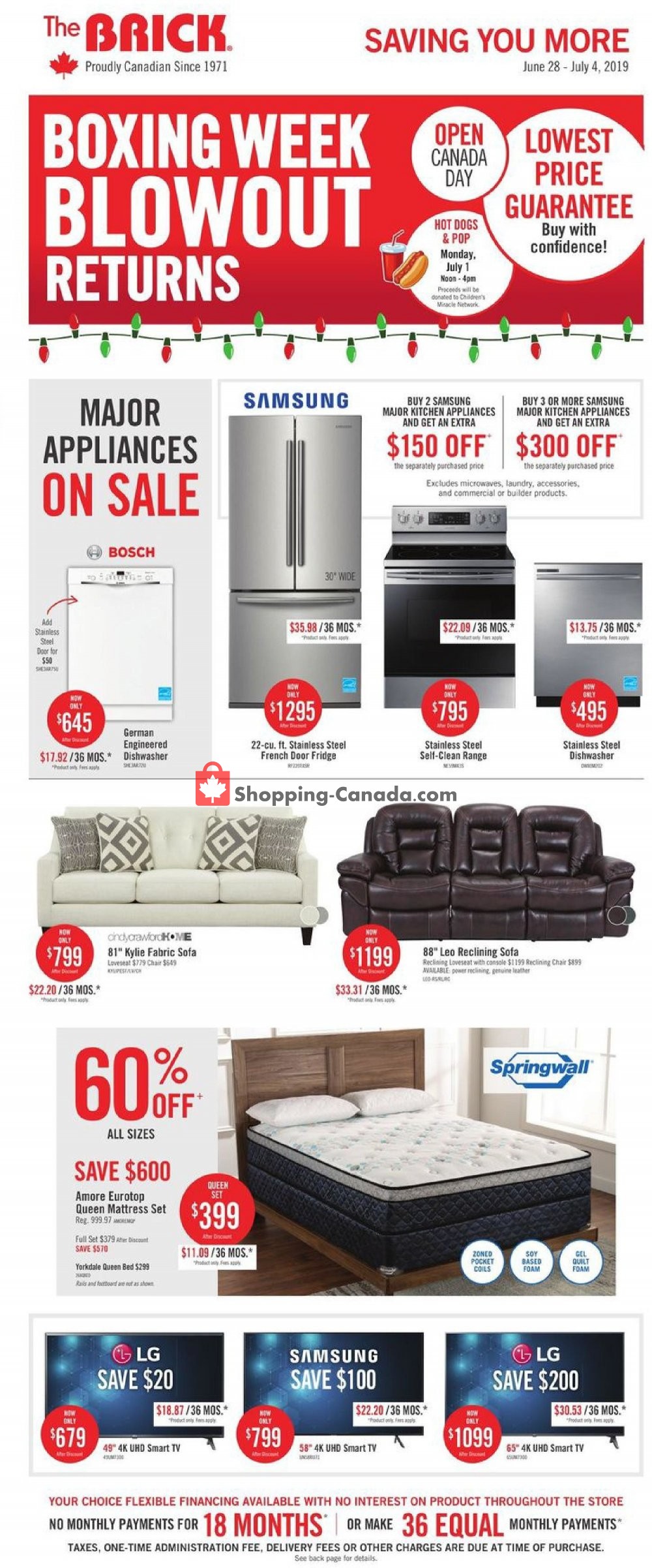 The Brick flyer from Friday June 28, 2019 to Thursday July 4, 2019 - page 3