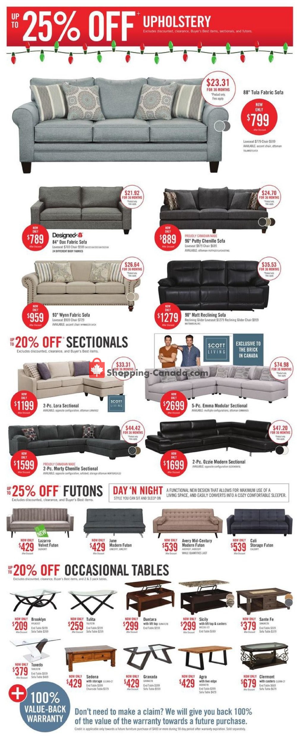 The Brick flyer from Thursday December 27, 2018 to Thursday January 3, 2019 - page 2