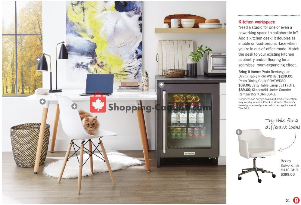 The Brick flyer from Wednesday August 21, 2019 to Thursday October 31, 2019 - page 21