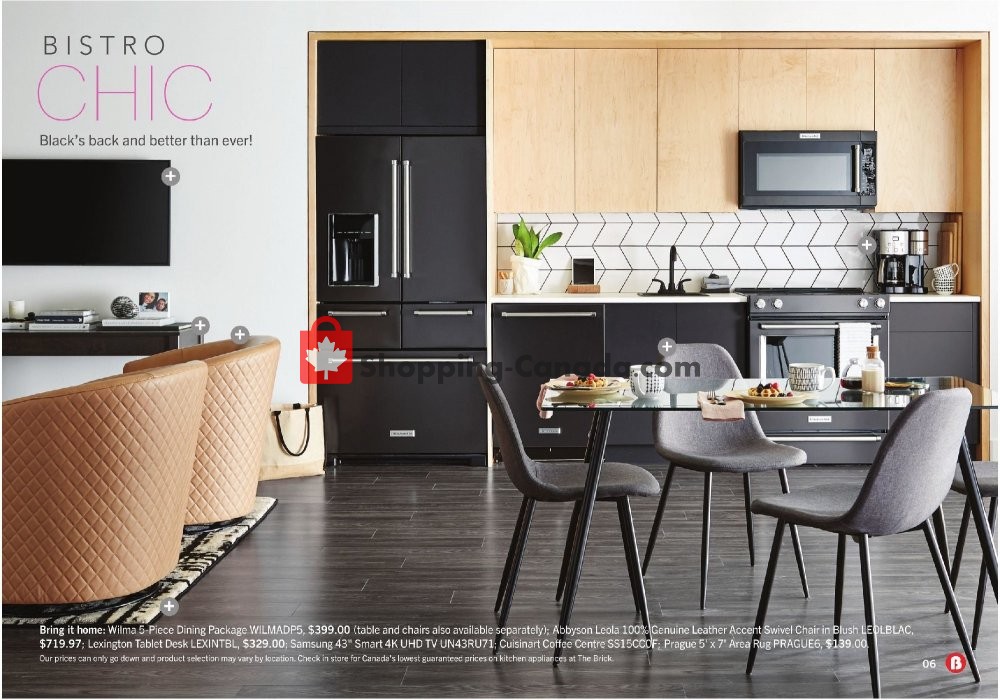 The Brick flyer from Wednesday August 21, 2019 to Thursday October 31, 2019 - page 6