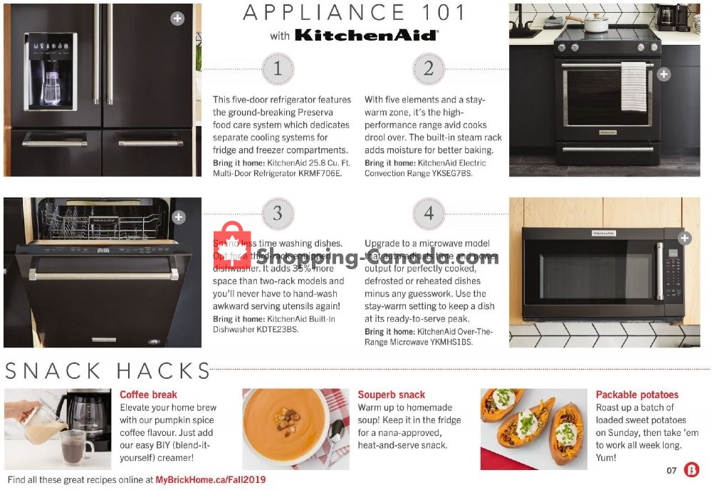 The Brick flyer from Wednesday August 21, 2019 to Thursday October 31, 2019 - page 7
