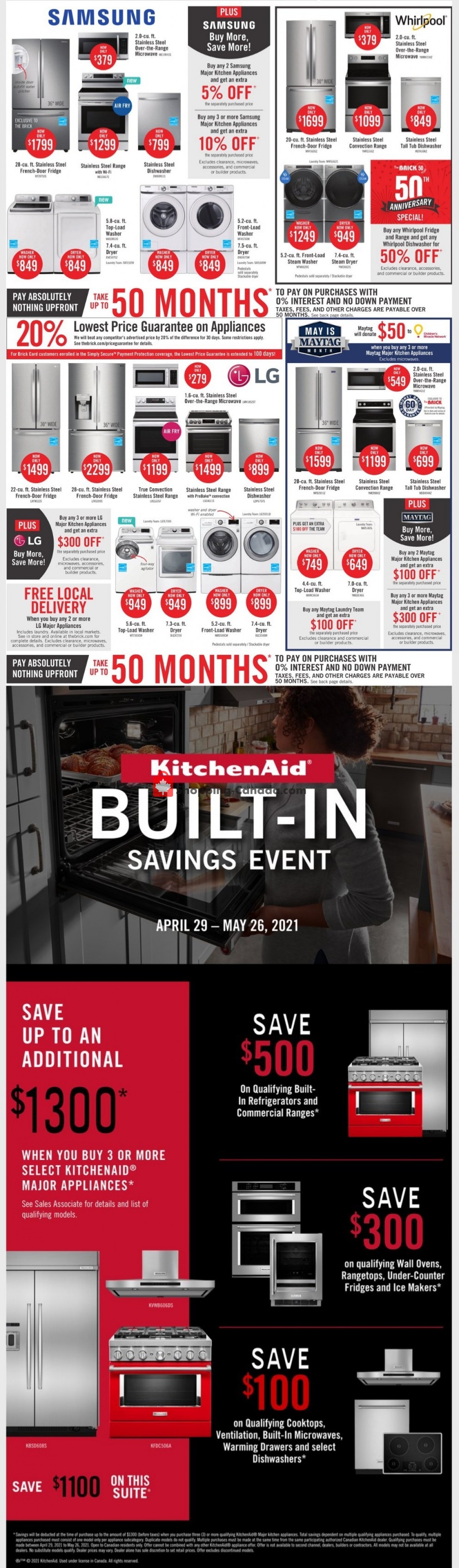 The Brick flyer from Saturday May 1, 2021 to Wednesday May 12, 2021 - page 3
