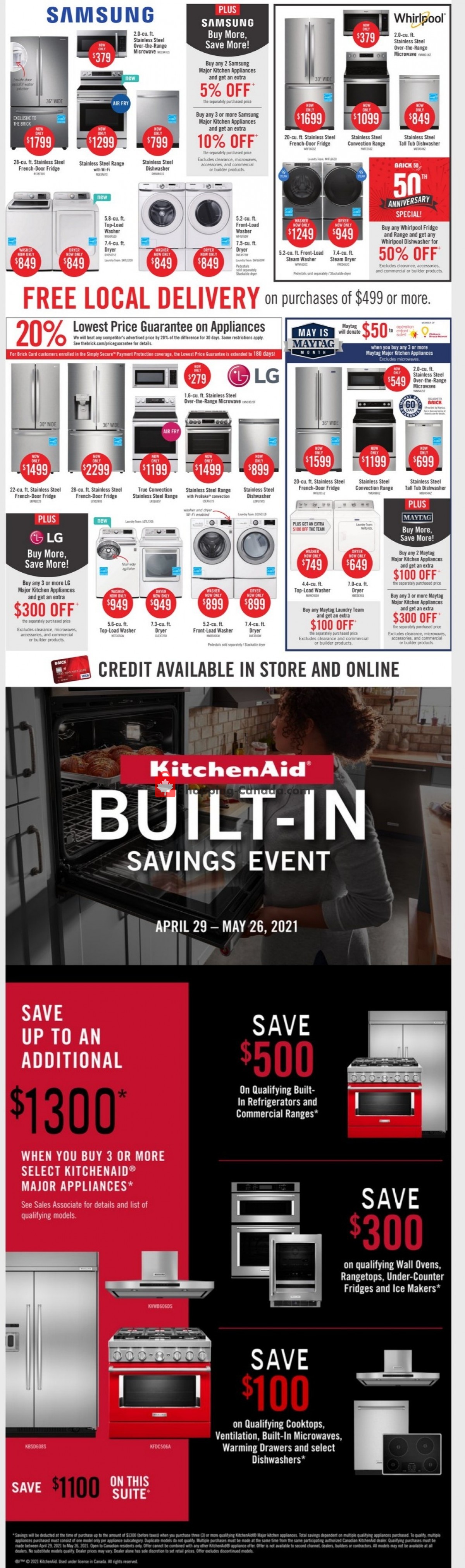 The Brick flyer from Saturday May 1, 2021 to Wednesday May 12, 2021 - page 3