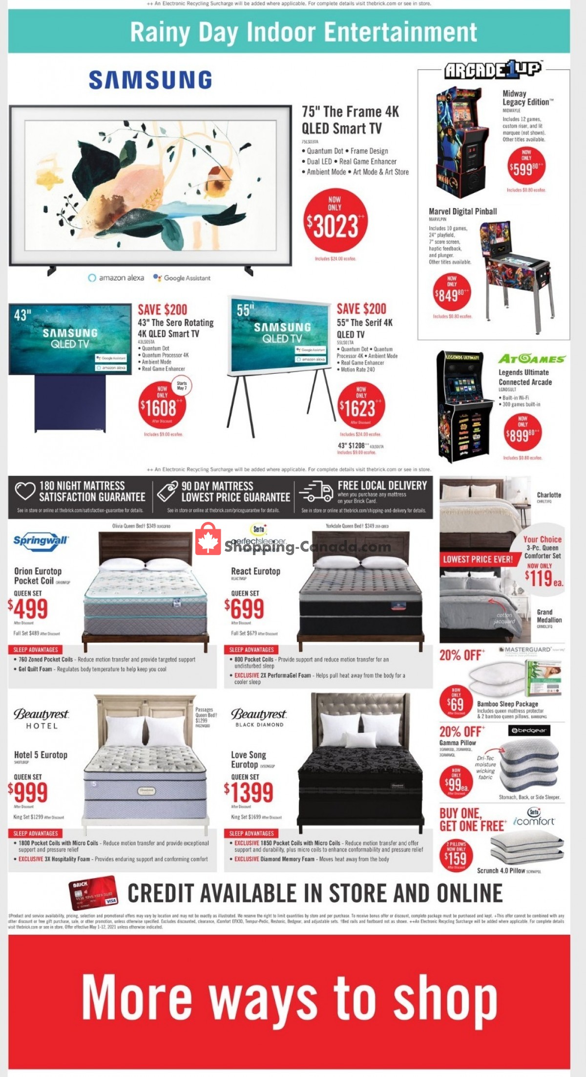The Brick flyer from Saturday May 1, 2021 to Wednesday May 12, 2021 - page 7