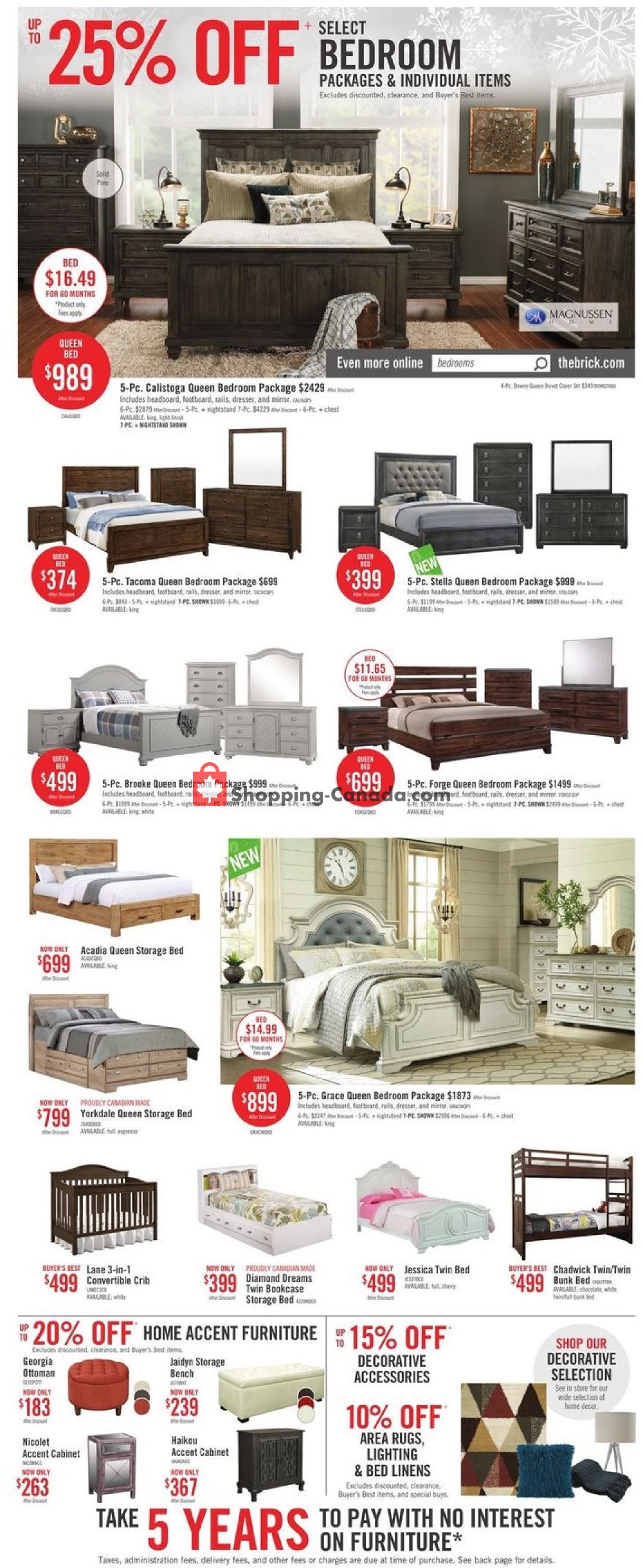 The Brick flyer from Monday October 29, 2018 to Thursday November 15, 2018 - page 5