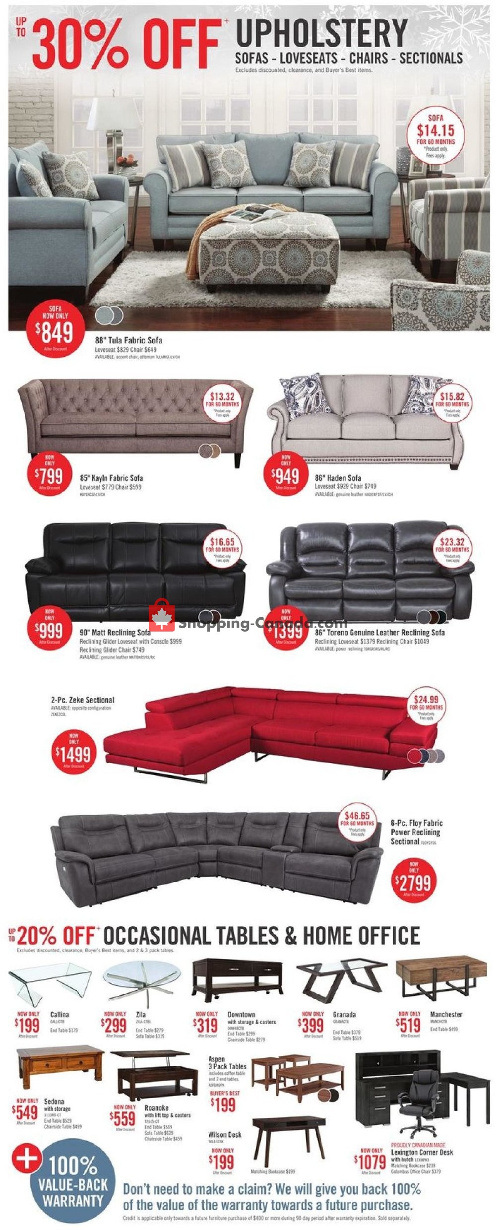 The Brick flyer from Monday October 29, 2018 to Thursday November 15, 2018 - page 2