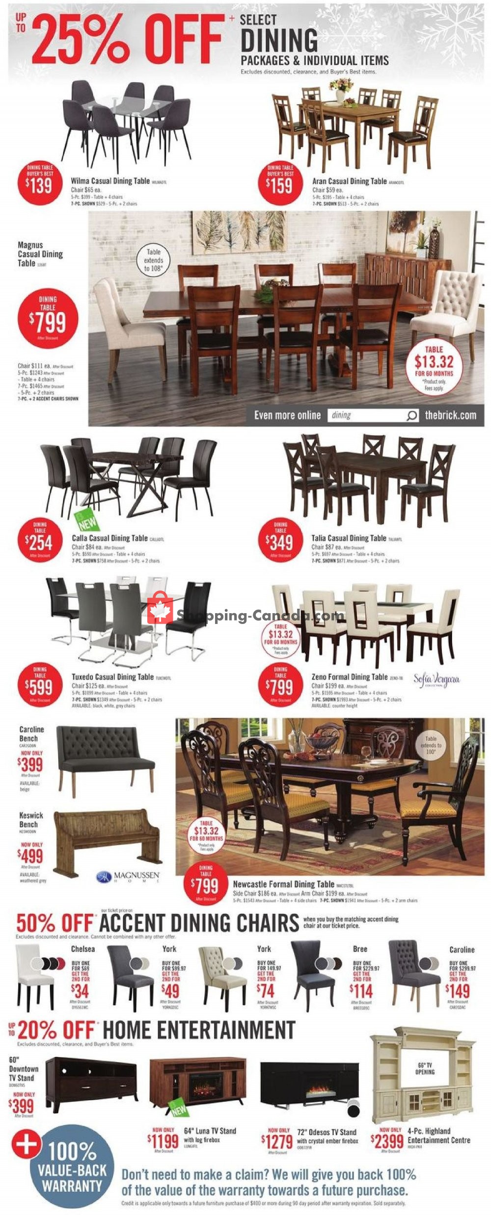 The Brick flyer from Monday October 29, 2018 to Thursday November 15, 2018 - page 4