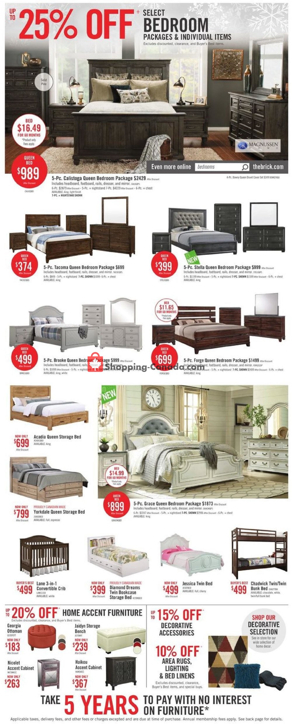 The Brick flyer from Monday October 29, 2018 to Thursday November 15, 2018 - page 5