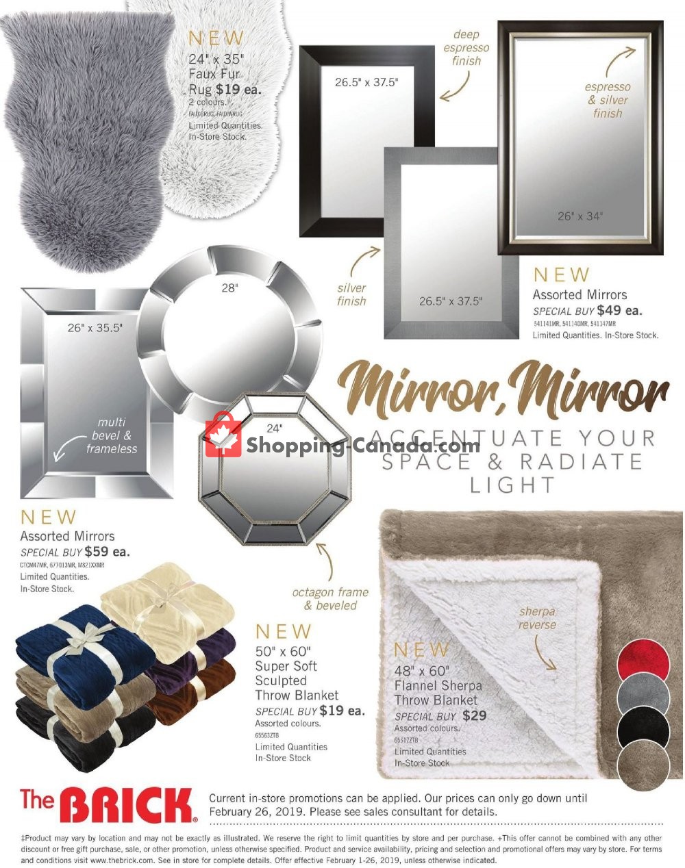 The Brick flyer from Friday February 1, 2019 to Monday February 25, 2019 - page 16