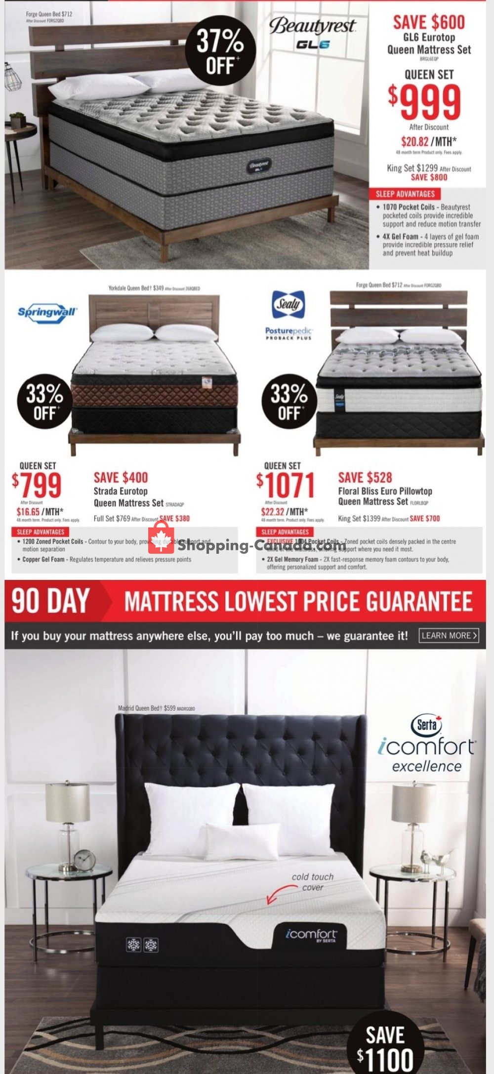 The Brick Canada, flyer (Mattress Store Early Black Friday ON