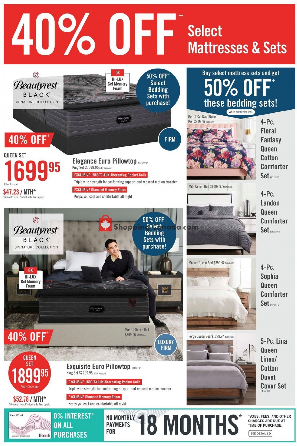 The Brick Canada, flyer (Mattress Store Long Weekend Savings ON