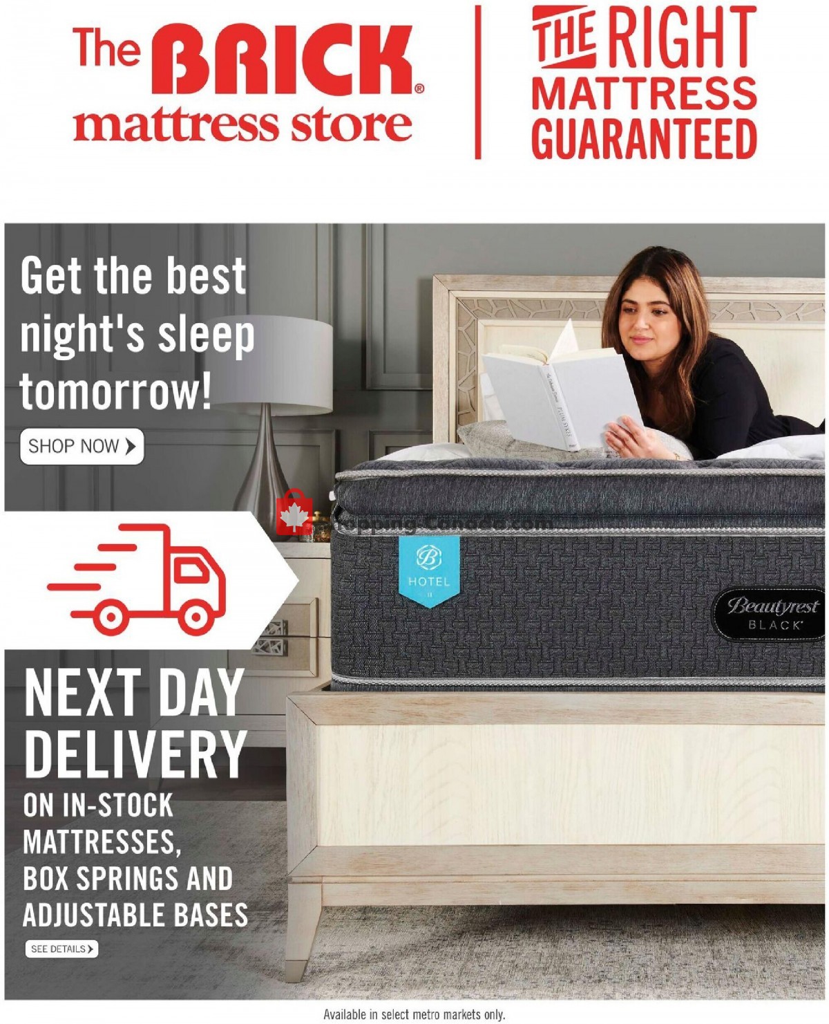 The Brick Canada, flyer (Mattress Store Long Weekend Savings ON