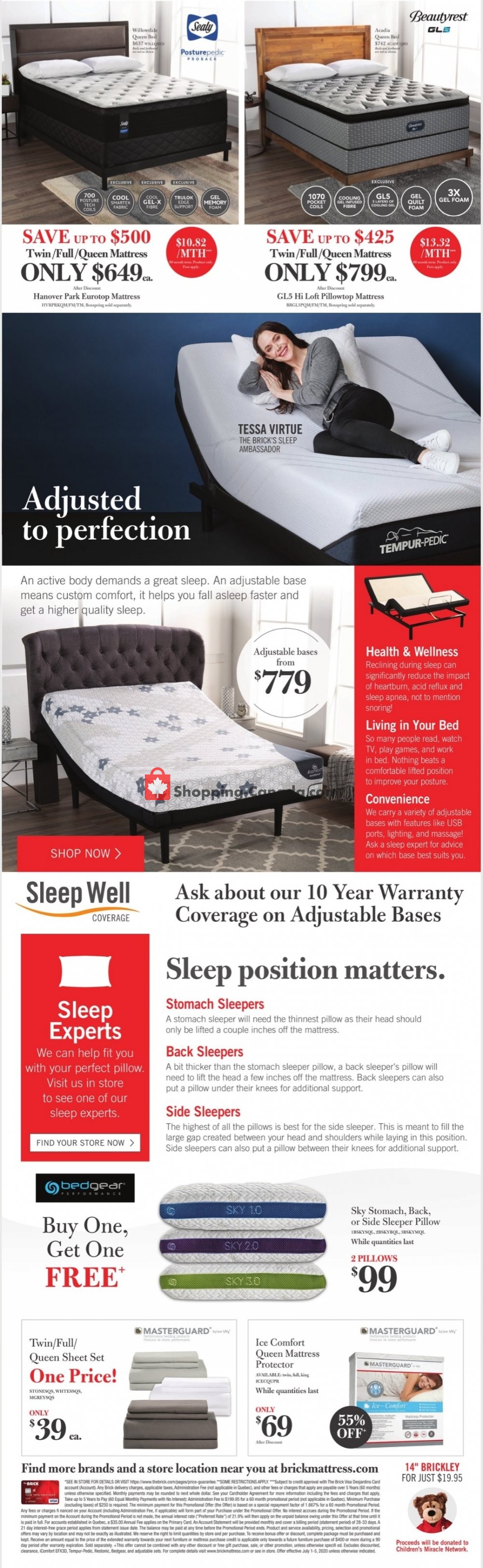 The Brick flyer from Wednesday July 1, 2020 to Monday July 6, 2020 - page 3