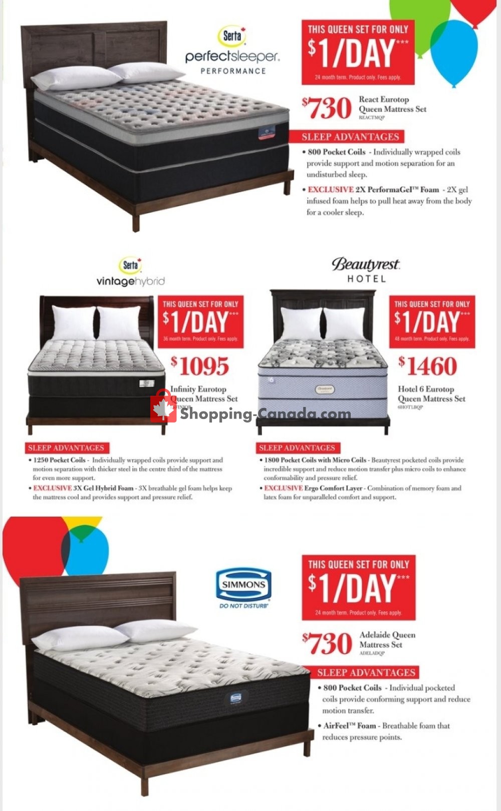 The Brick Canada, flyer (Mattress Store ON) July 23 August 6, 2020 Shopping Canada