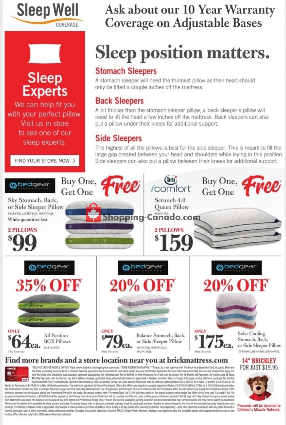 The Brick flyer from Monday July 6, 2020 to Wednesday July 22, 2020 - page 6