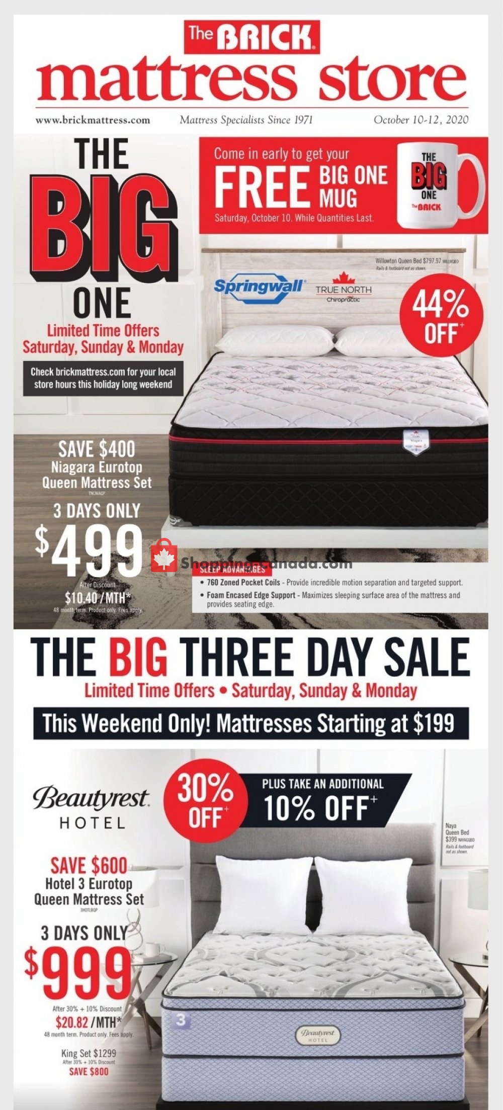 The Brick flyer from Friday October 9, 2020 to Thursday October 22, 2020 - page 7