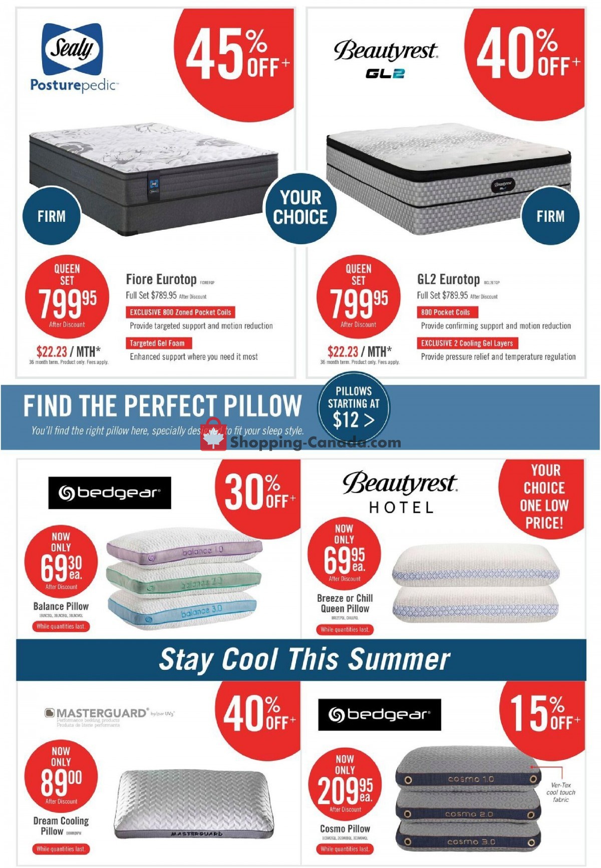 The Brick Canada, flyer (Mattress Store Sleep Appreciation Sale