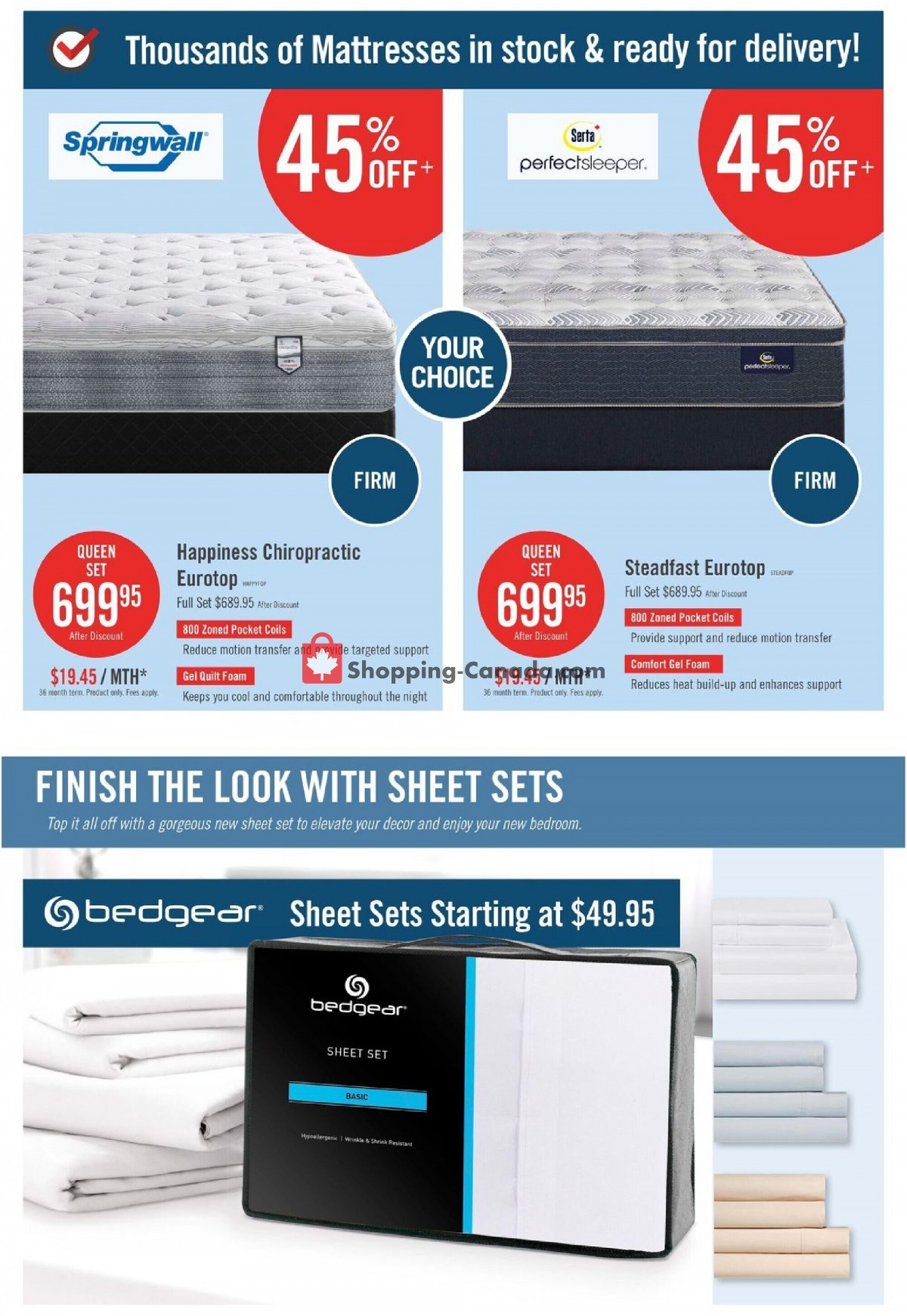 The Brick Canada, flyer (Mattress Store Sleep Appreciation Sale