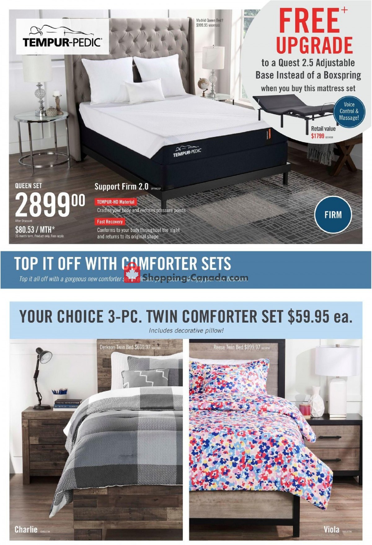 The Brick Canada, flyer (Mattress Store Sleep Appreciation Sale ON) July 21 July 25