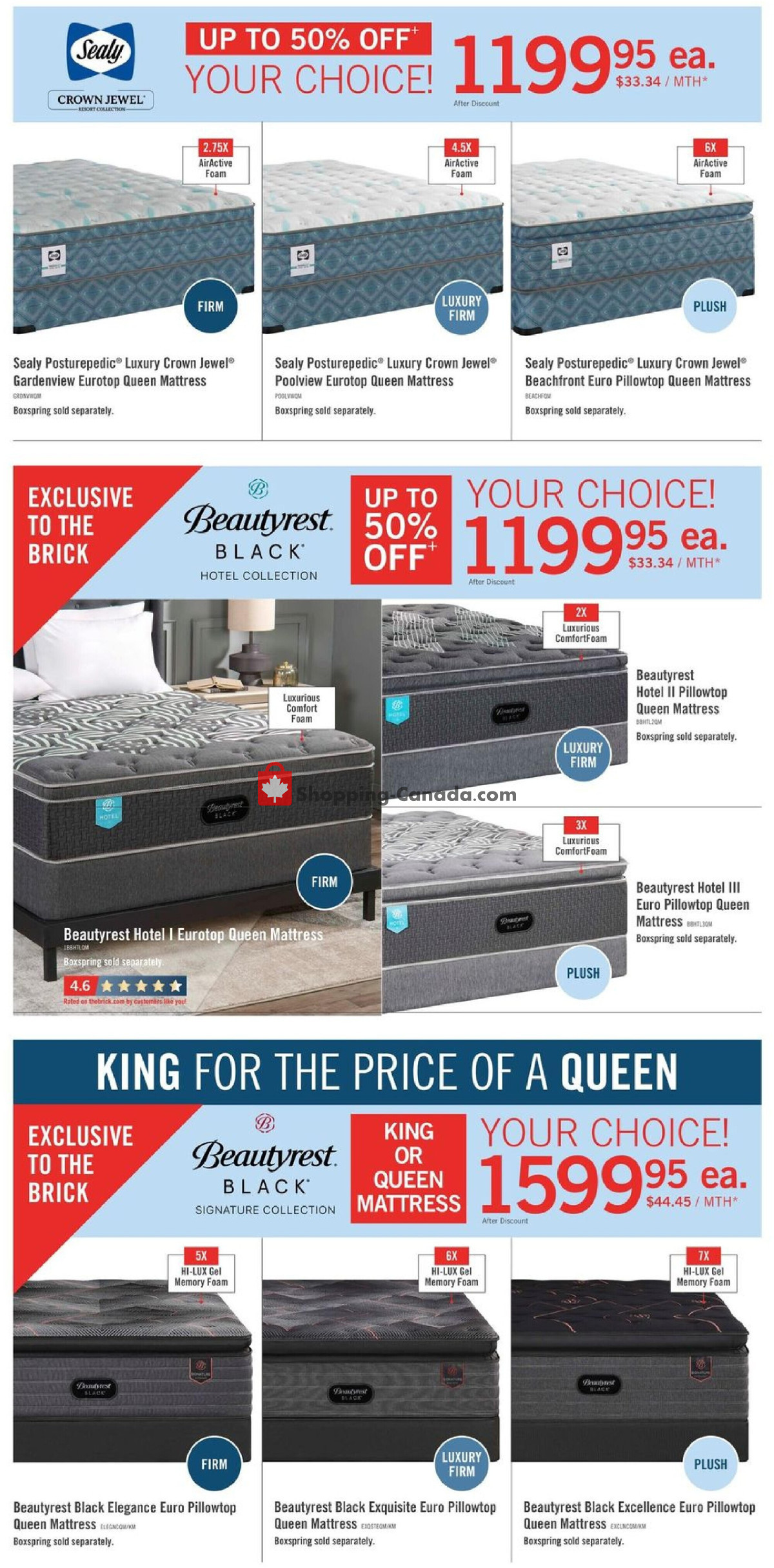 The Brick flyer from Friday February 16, 2024 to Wednesday February 28, 2024 - page 6