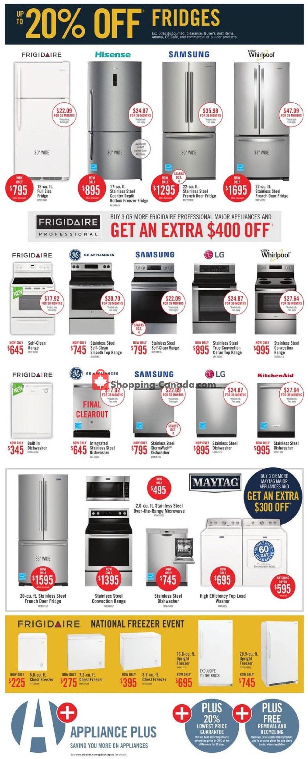 The Brick flyer from Tuesday October 2, 2018 to Wednesday October 10, 2018 - page 8