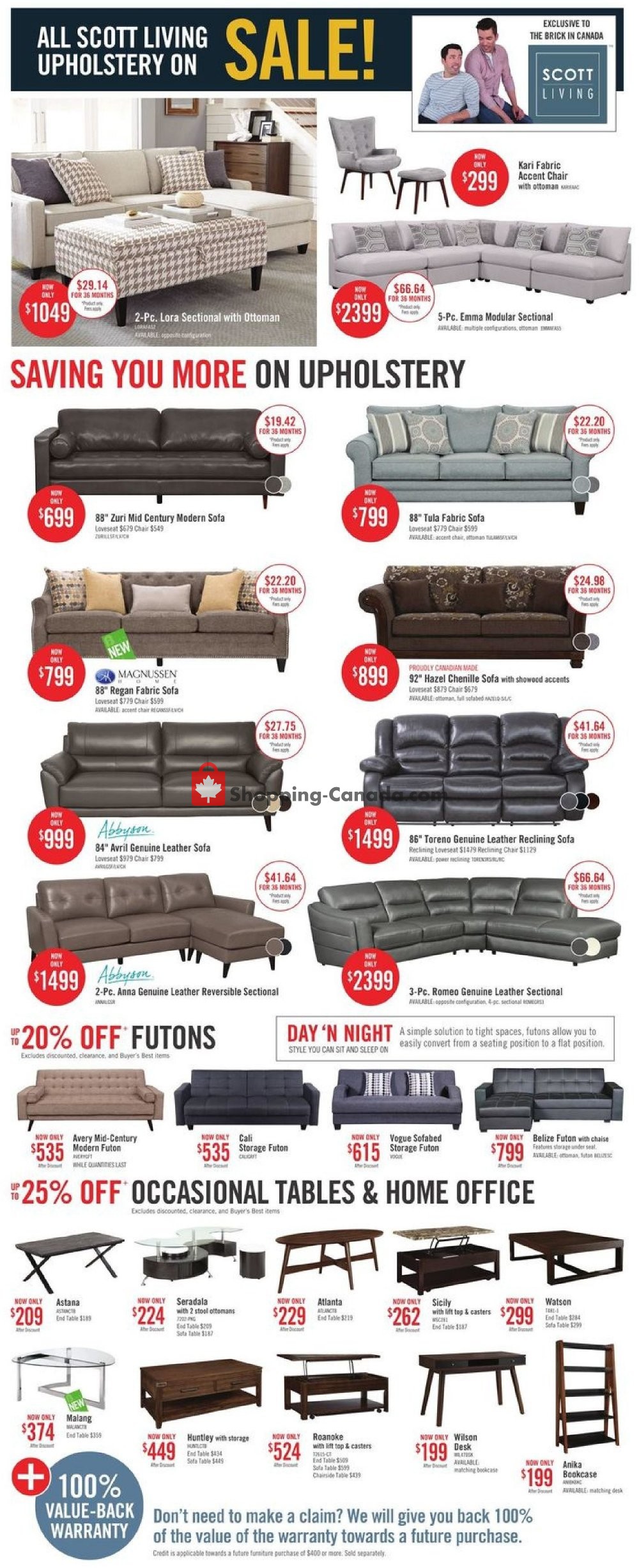 The Brick flyer from Tuesday October 2, 2018 to Wednesday October 10, 2018 - page 4