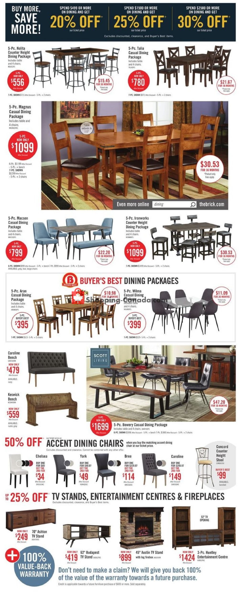 The Brick flyer from Tuesday October 2, 2018 to Wednesday October 10, 2018 - page 6