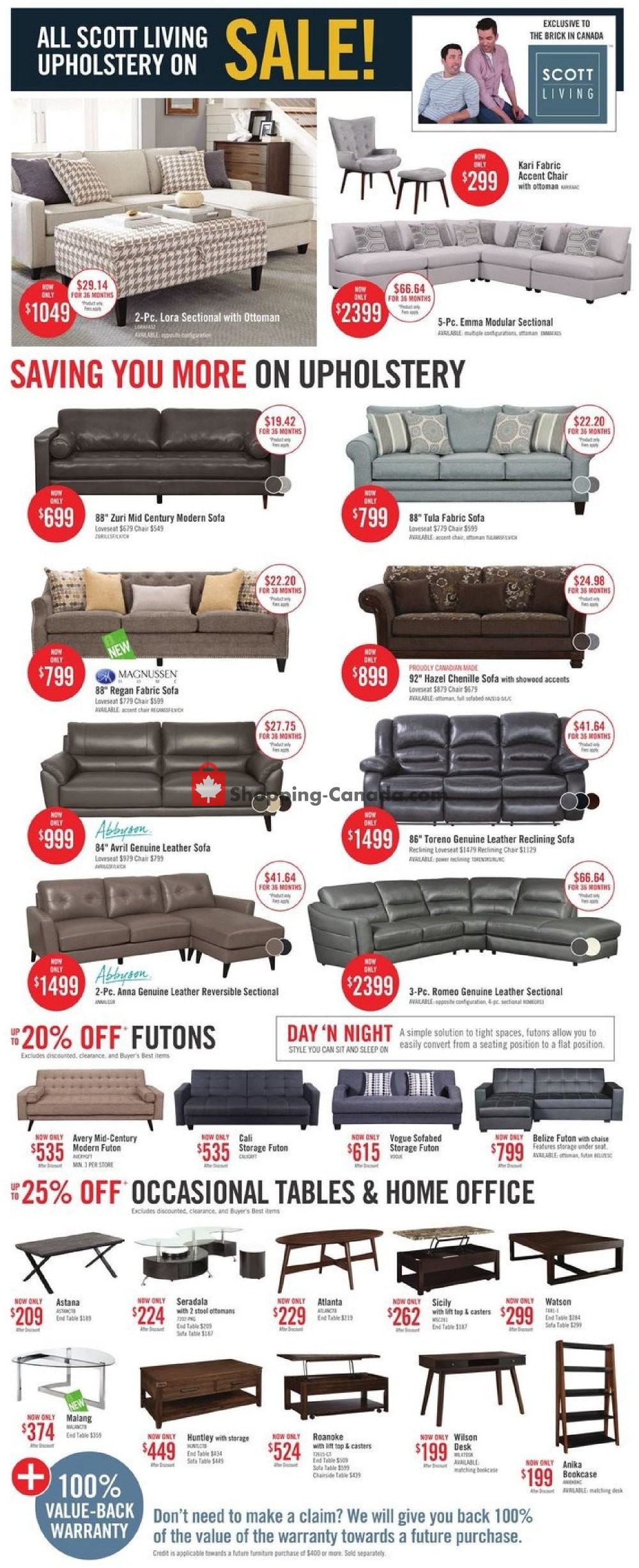 The Brick flyer from Tuesday October 2, 2018 to Wednesday October 10, 2018 - page 4