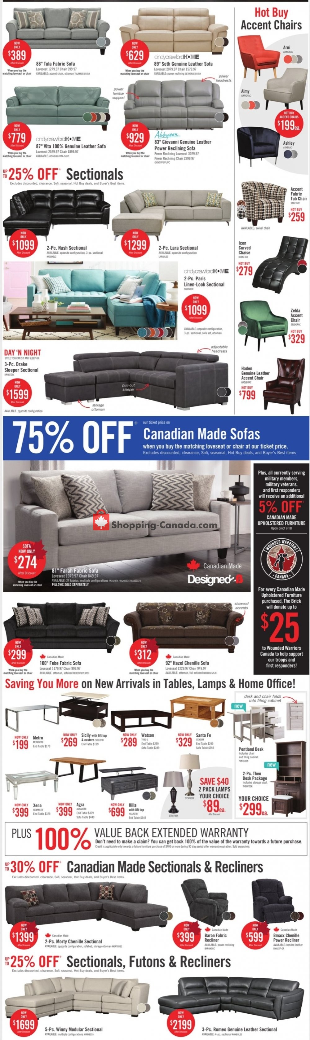 The Brick flyer from Wednesday July 1, 2020 to Monday July 6, 2020 - page 2
